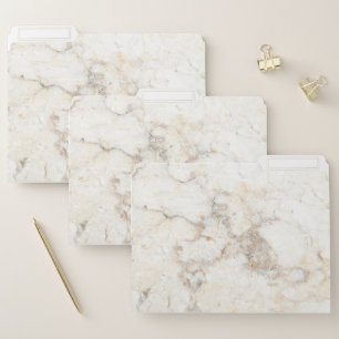 Elegant Modern Marble File Folder