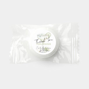 Elegant Modern Margs and Matrimony Bridal Shower Life Saver® Mints