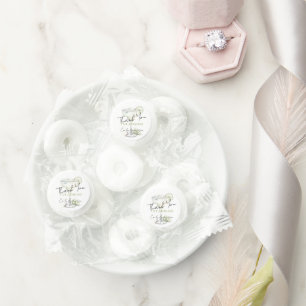 Elegant Modern Margs and Matrimony Bridal Shower Life Saver® Mints