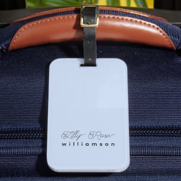Elegant Modern Minimal Custom Name and Color