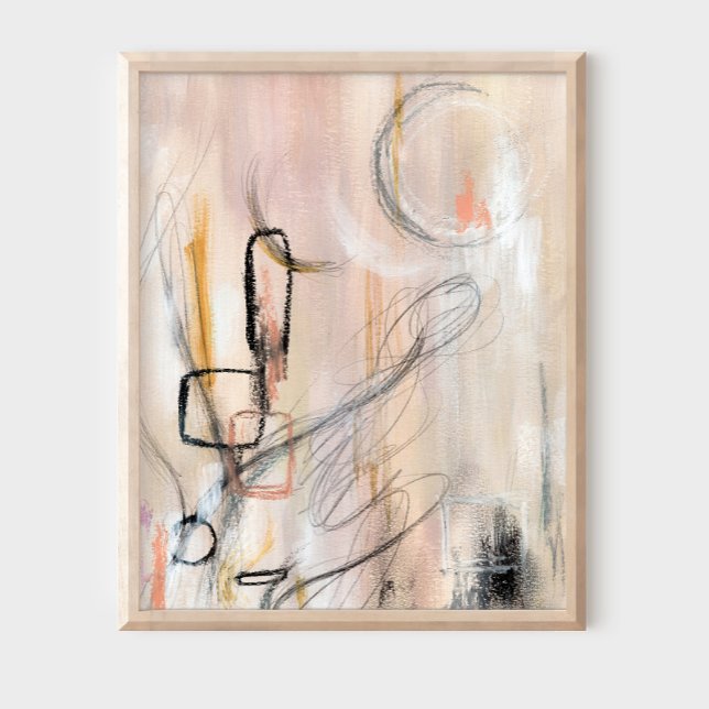 Elegant modern minimalist abstract art poster (Creator Uploaded)
