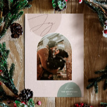 Elegant Modern Minimalist Christmas | Joy Photo