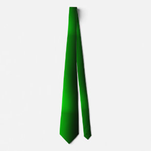 Elegant Modern Minimalist Green Black Neck Tie