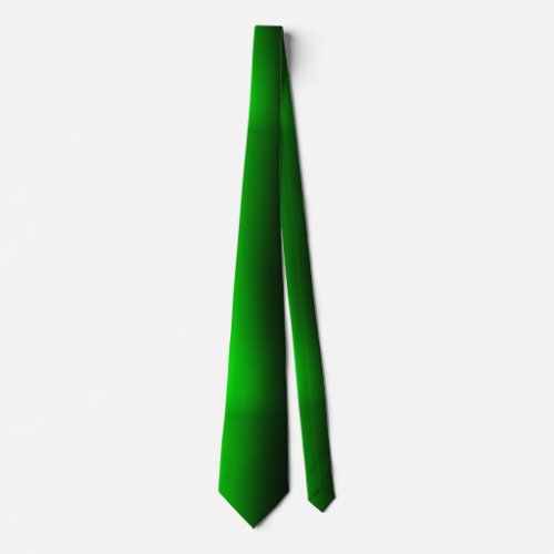 Elegant Modern Minimalist Green Black Neck Tie