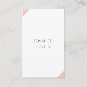Elegant Modern Minimalist Professional Template Business Card