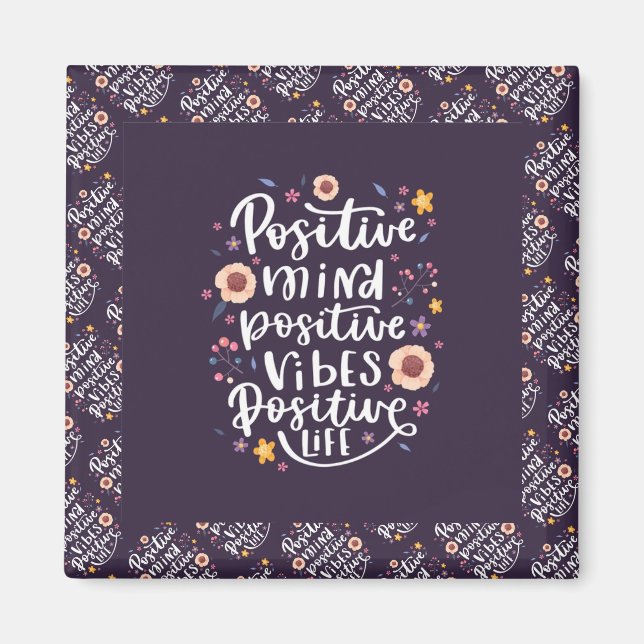 Elegant Modern Motivation Best Popular Message Magnet (Front)