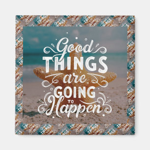 Elegant Modern Motivation Best Popular Message Magnet