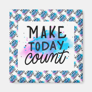 Elegant Modern Motivation Best Popular Message Magnet