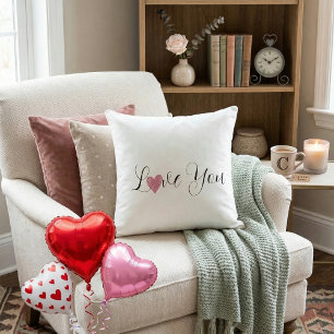 Elegant modern motivational quote throw pillow