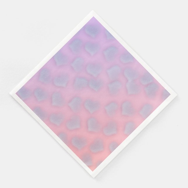 Elegant Modern Paper Dinner Napkins (Corner)