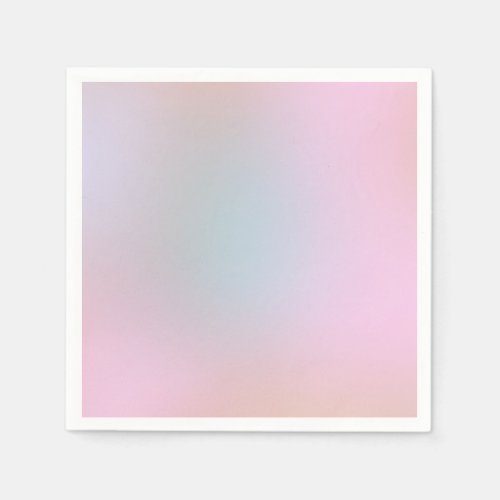 Elegant Modern Pastel Colors Abstract Art Napkins