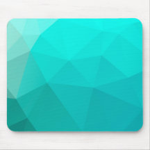 Elegant Modern Pastel Teal Geometric Polygons |