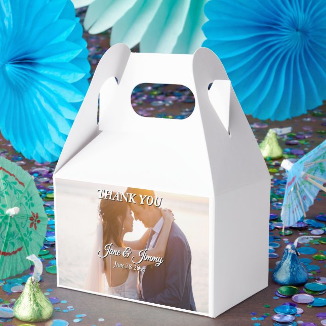 Elegant modern perfect Wedding Invitation  Favor Boxes (Party)