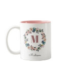 Elegant Modern Personalized Monogram Name Ladies