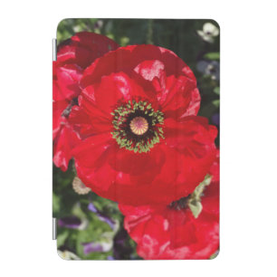 Elegant Modern Photo California Red Poppy Flower  iPad Mini Cover