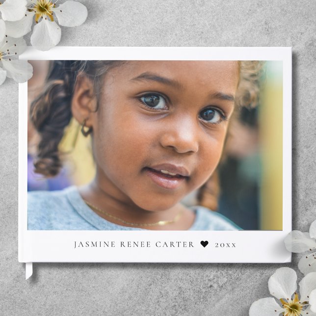 Elegant Modern Photo Guest Book (Creator Uploaded)