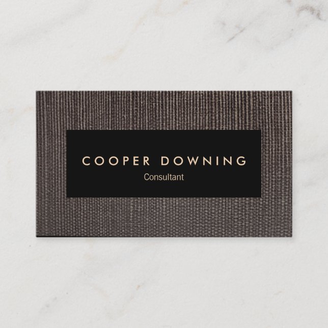 Elegant Modern  Professional Business Card (Front)
