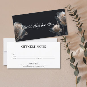 Elegant Modern Professional Gift Certificate
