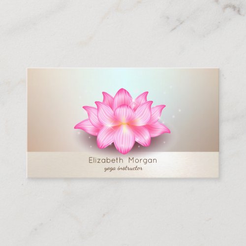 Elegant Modern Professional Mandala  Luminous Business Card