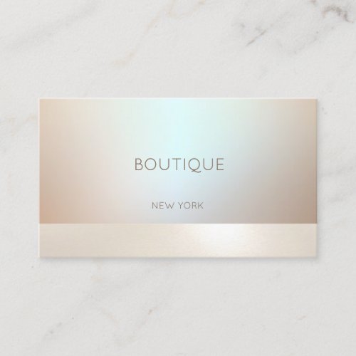 Elegant Modern Professional Simple Luminous Business Card