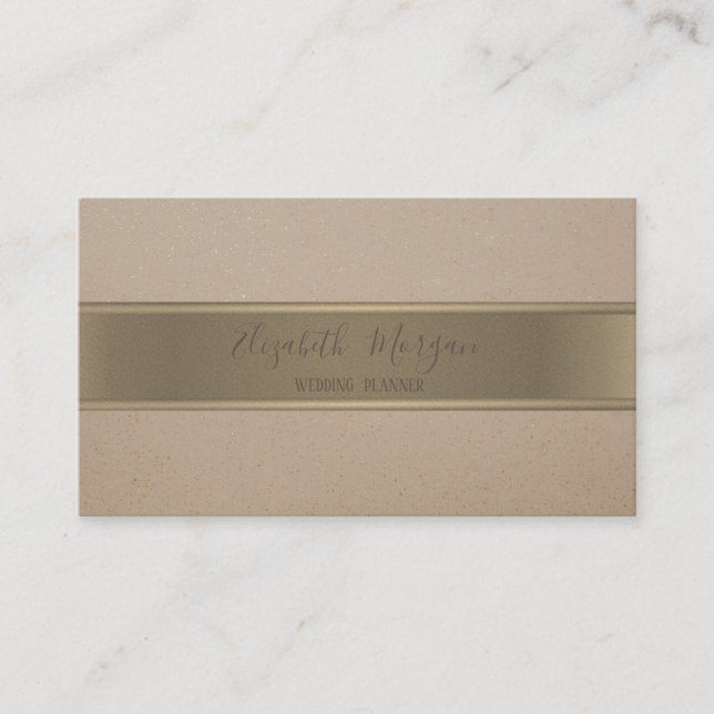 Elegant Modern Professional, Simple, Stripe Business Card (Front)