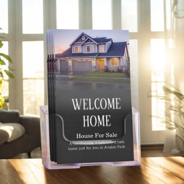 Elegant Modern Real Estate House for Sale Photo QR Brochure (Creator Uploaded)