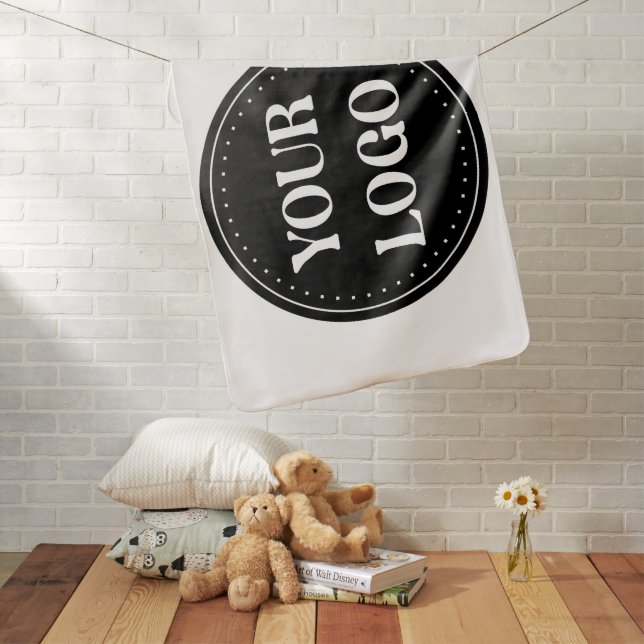 elegant, modern, refined, & editable.  baby blanket (In Situ)