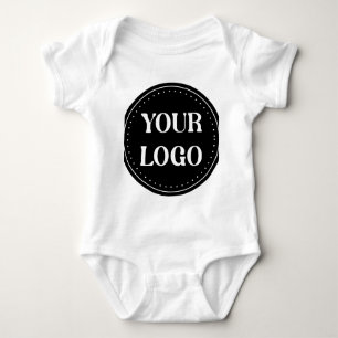 elegant, modern, refined, & editable.  baby bodysuit