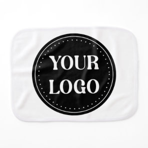 elegant, modern, refined, & editable.  baby burp cloth