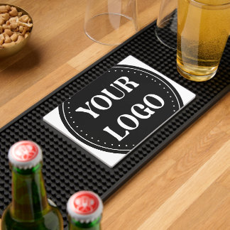 elegant, modern, refined, & editable. bar mat
