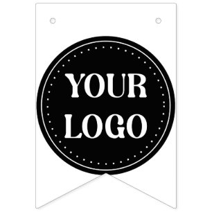 elegant, modern, refined, & editable.  bunting flags