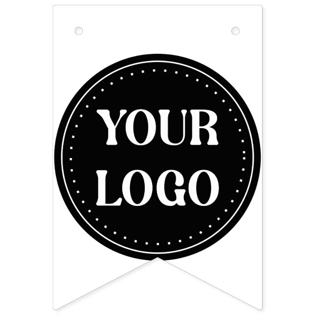 elegant, modern, refined, & editable.  bunting flags (First Flag)