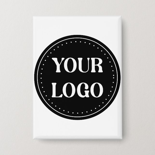 elegant, modern, refined, & editable.  button (Front)