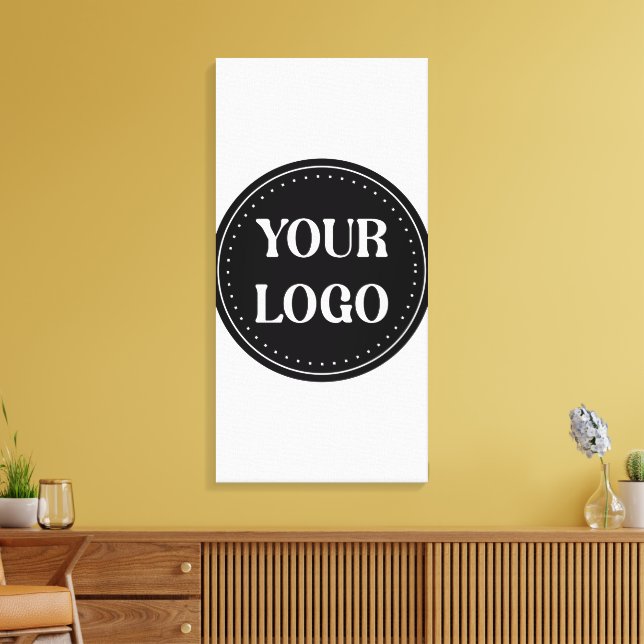 elegant, modern, refined, & editable.  canvas print (Insitu(LivingRoom))