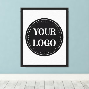 elegant, modern, refined, & editable. canvas print
