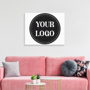 elegant, modern, refined, & editable.  canvas print