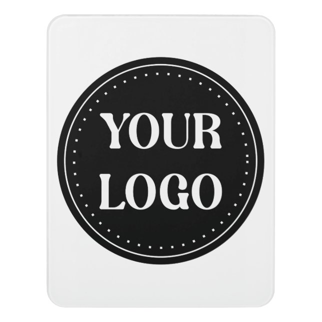elegant, modern, refined, & editable.  door sign (Contemporary Vert)
