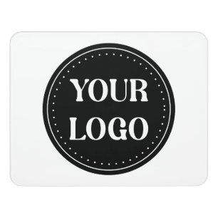 elegant, modern, refined, & editable.  door sign