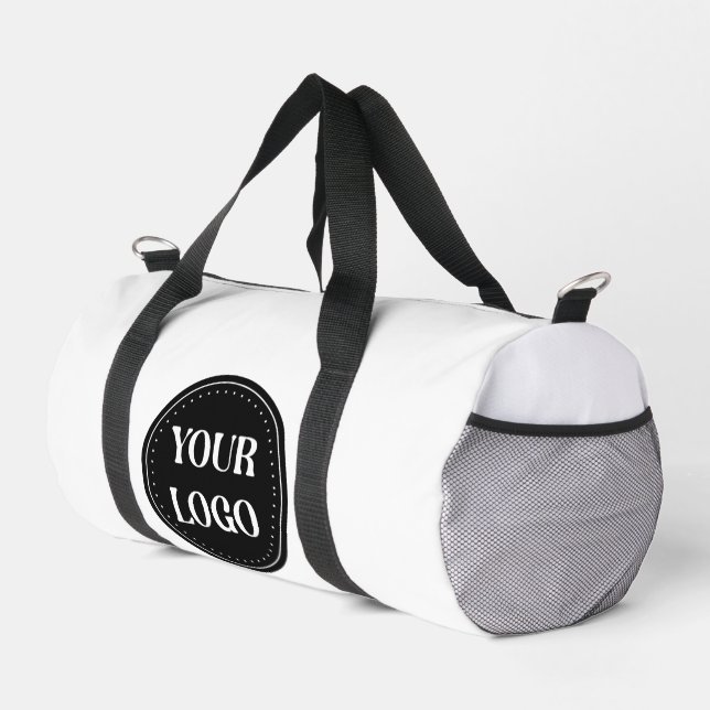 elegant, modern, refined, & editable.  duffle bag (Right Corner)