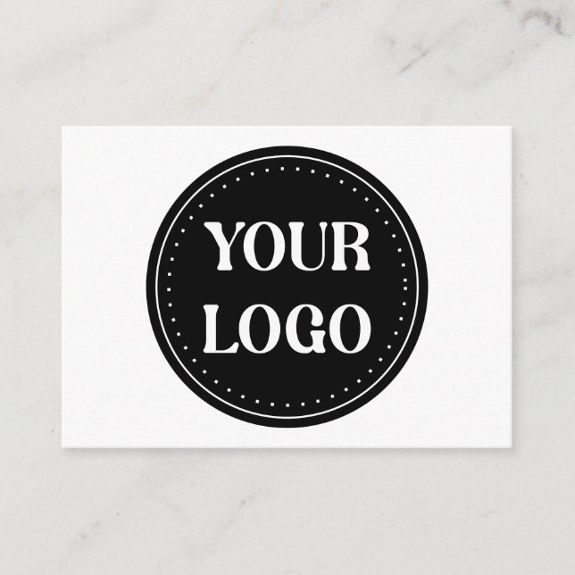 elegant, modern, refined, & editable.  enclosure card (Front)