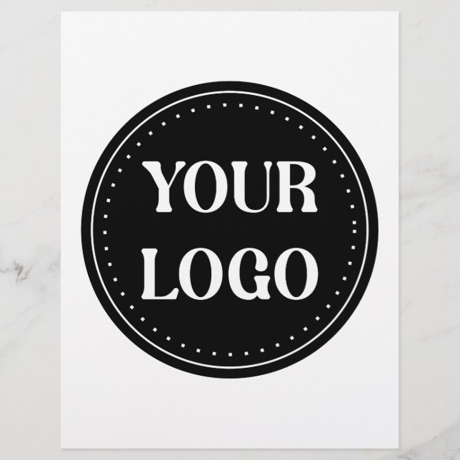 elegant, modern, refined, & editable.  flyer (Front)