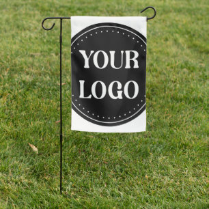 elegant, modern, refined, & editable.  garden flag