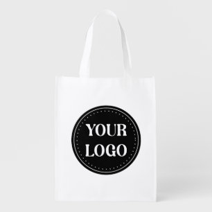 elegant, modern, refined, & editable.  grocery bag