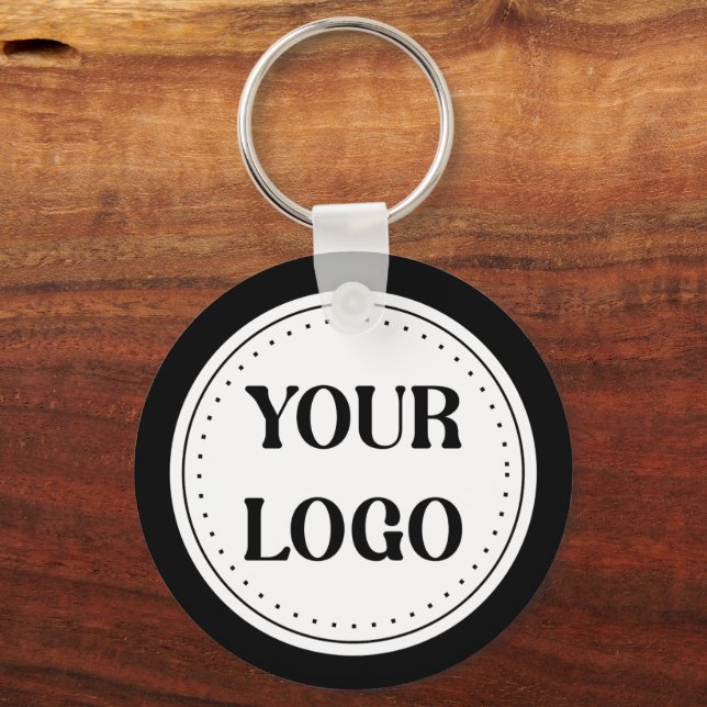 elegant, modern, refined,& editable  keychain (Front)