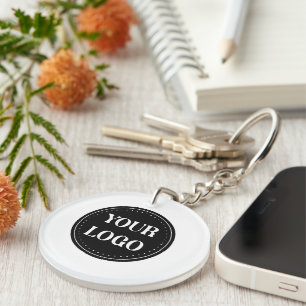 elegant, modern, refined, & editable. keychain