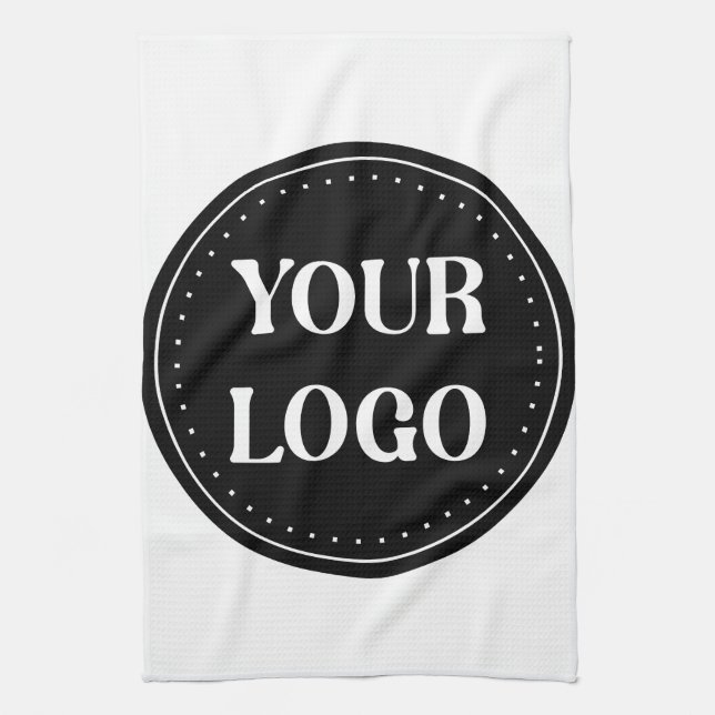 elegant, modern, refined, & editable.  kitchen towel (Vertical)