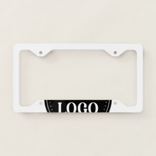 elegant, modern, refined, & editable.  license plate frame
