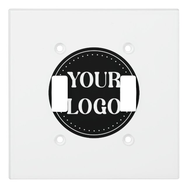 elegant, modern, refined, & editable.  light switch cover (Front)