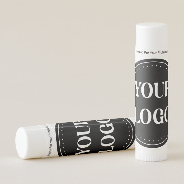 elegant, modern, refined, & editable.  lip balm (Front)