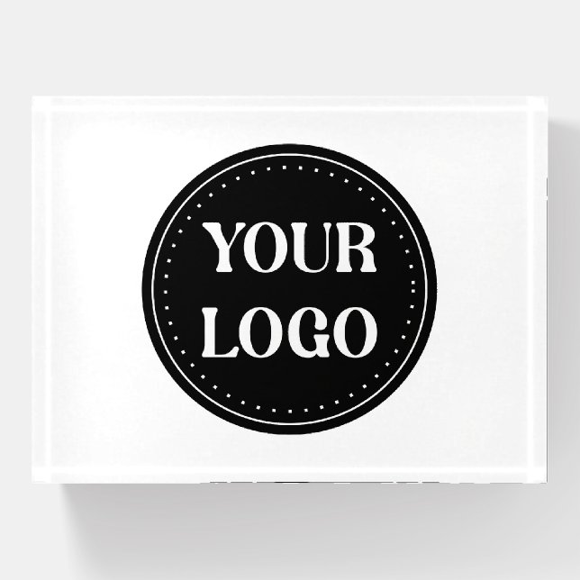 elegant, modern, refined, & editable.  paperweight (Front)